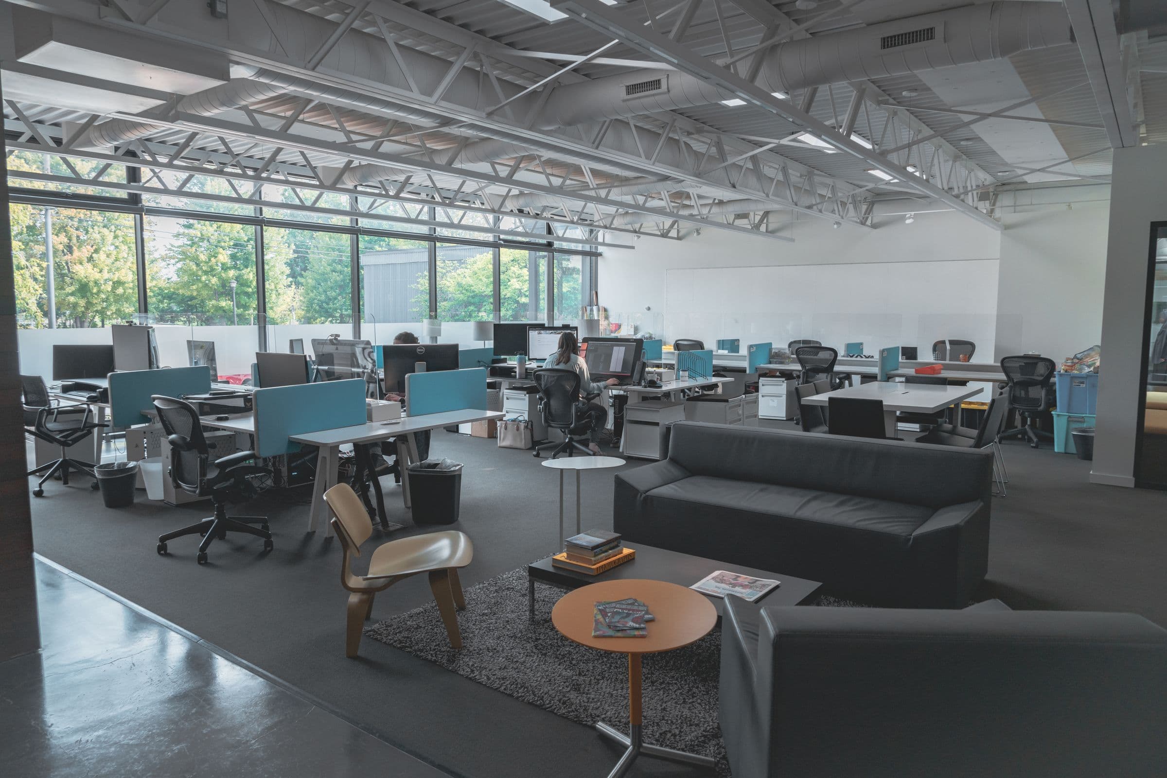 A modern software development workspace